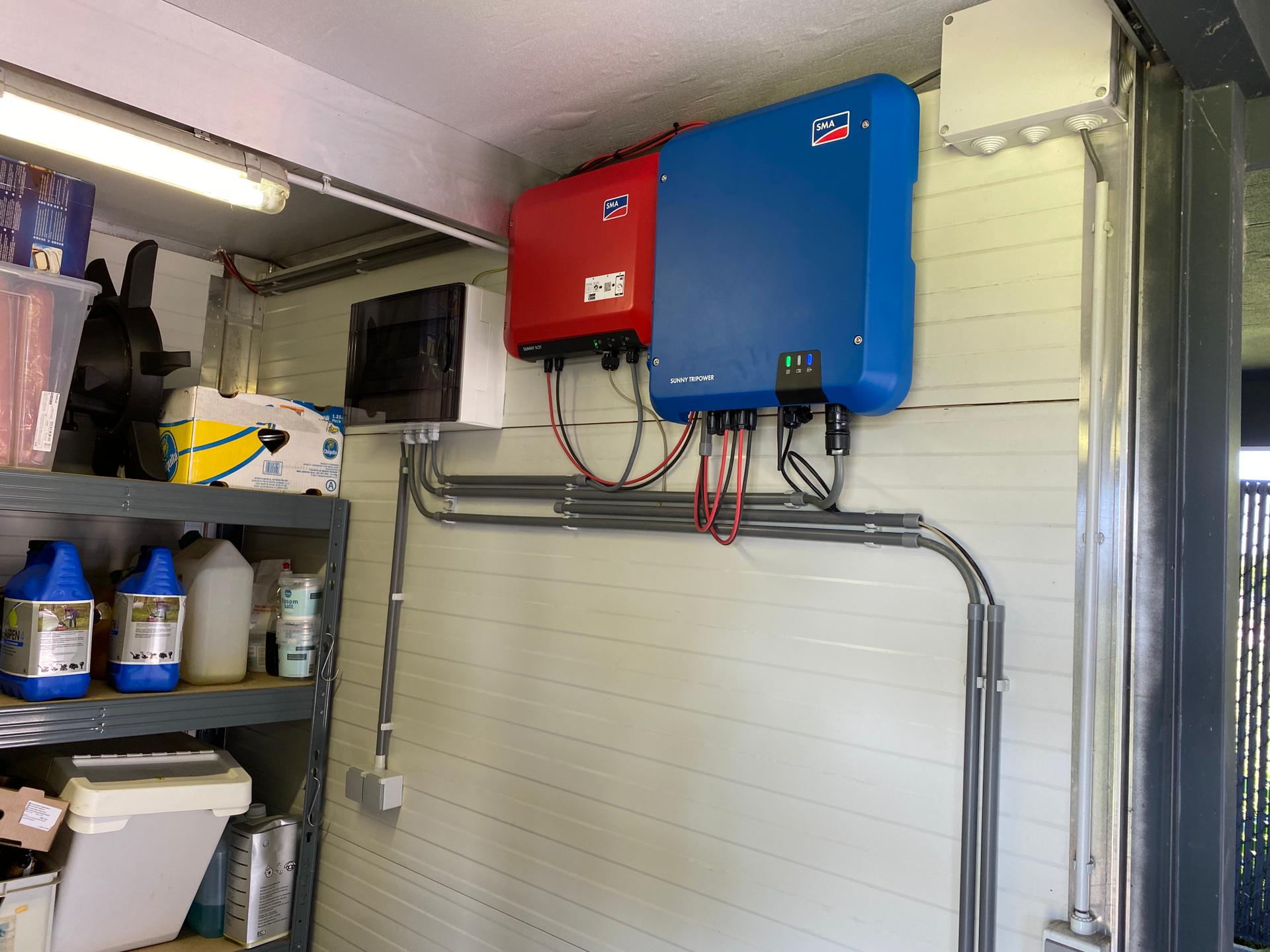 SMA omvormers en energiemanagement