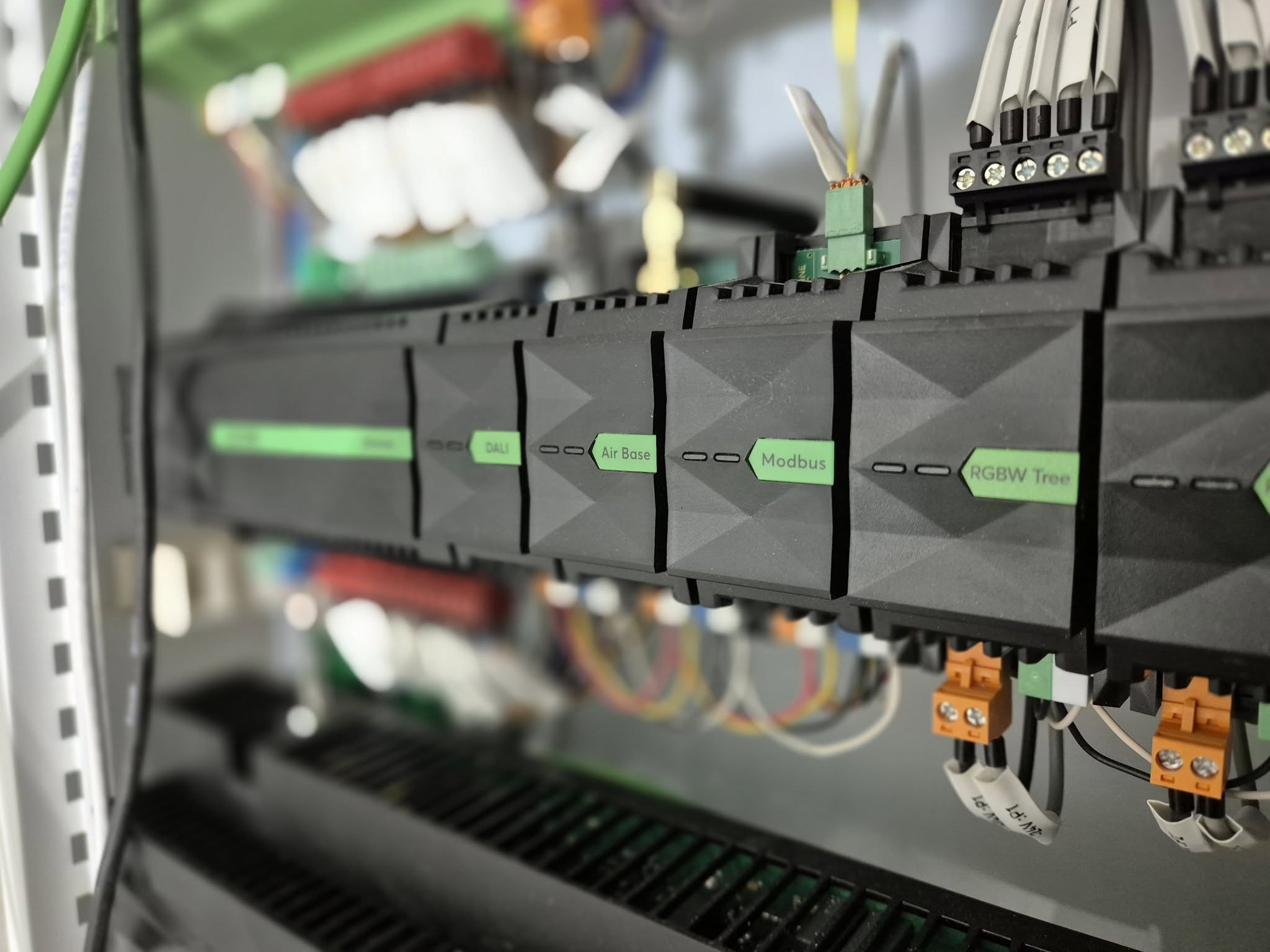 Elektrische installatie werk